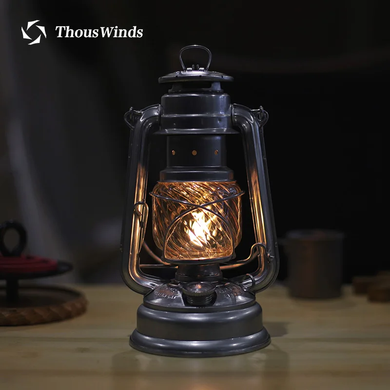 Thous Winds Feuerhand 276 Oil Lantern Lamp Kerosene Camping Lights 3D Firework Glass Lampshade Outdoor Tent Lighting Accessories