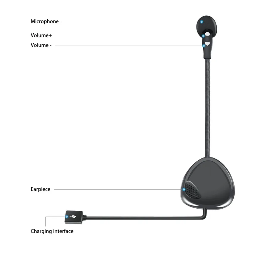 Moto rcycle V1 1 Bluetooth Шлемы гарнитуры домофон moto переговорные Беспроводной по громкой