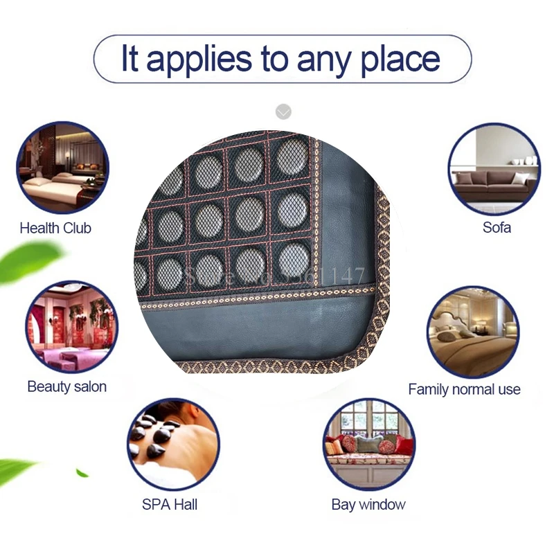 Дальний инфракрасный нагревательный коврик-горячие камни нефритовый