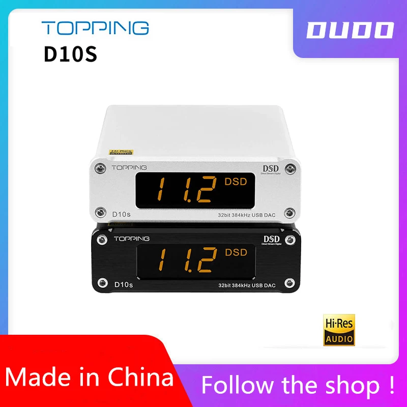 TOPPING D10s USB DAC XMOS XU208 ES9038Q2M декодер DSD256 PCM оптический коаксиальный выход rca dac аудиоусилитель декодер.