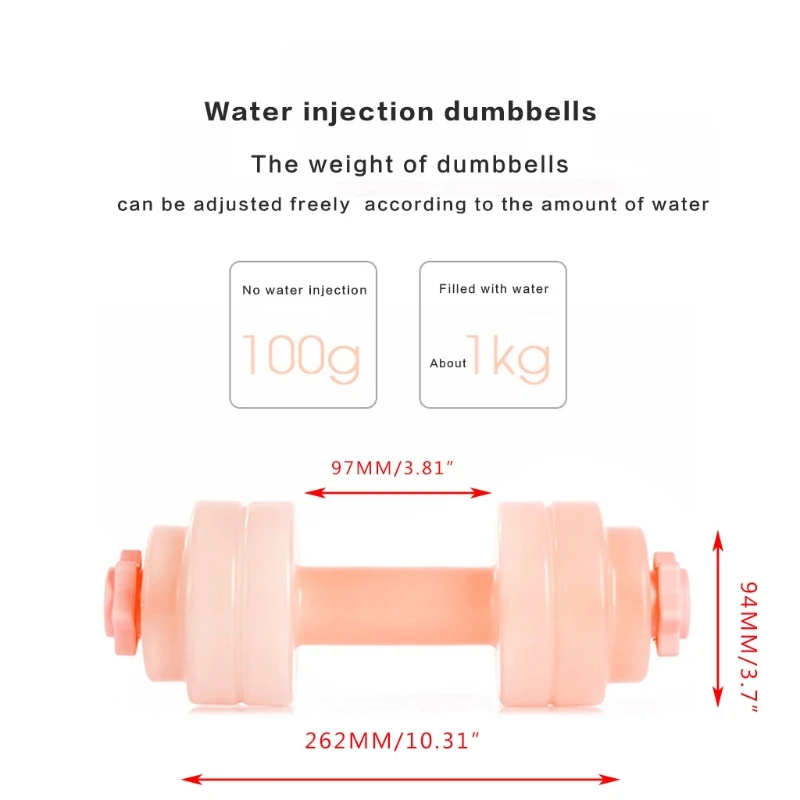 

Q22F Portable Dumbell Large Capacity Sport Fitness Water Bottle Hydrate Drinking Bottle Dumbell Shape Water Bottle
