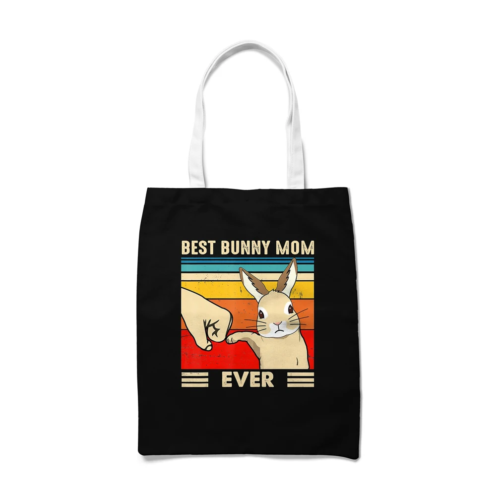 

2021 Fashion Shoulder Bag Eggs Easter Cover Printing Canvas Tote Bags Lady Travel Hand Bags