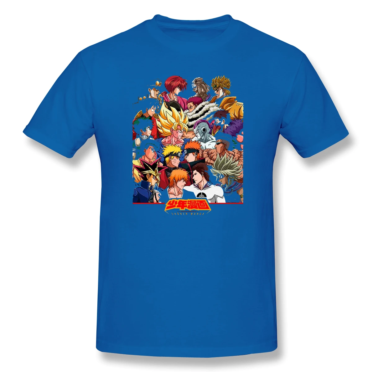 

Shonen Homme T-Shirt add Tees Pure Cotton Oversized Short Sleeve