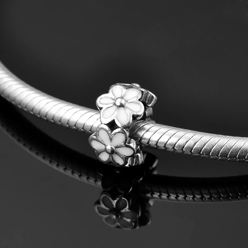 Подходят для оригинального Европейского браслета регулируемые серебряные