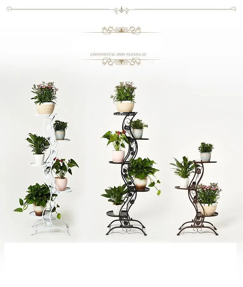 Balcon плантен Стандартный Dekorasyon украшения Garten Dekoration Dekarosyon стенд Balkon железная Балконная Цветочная полка для растений