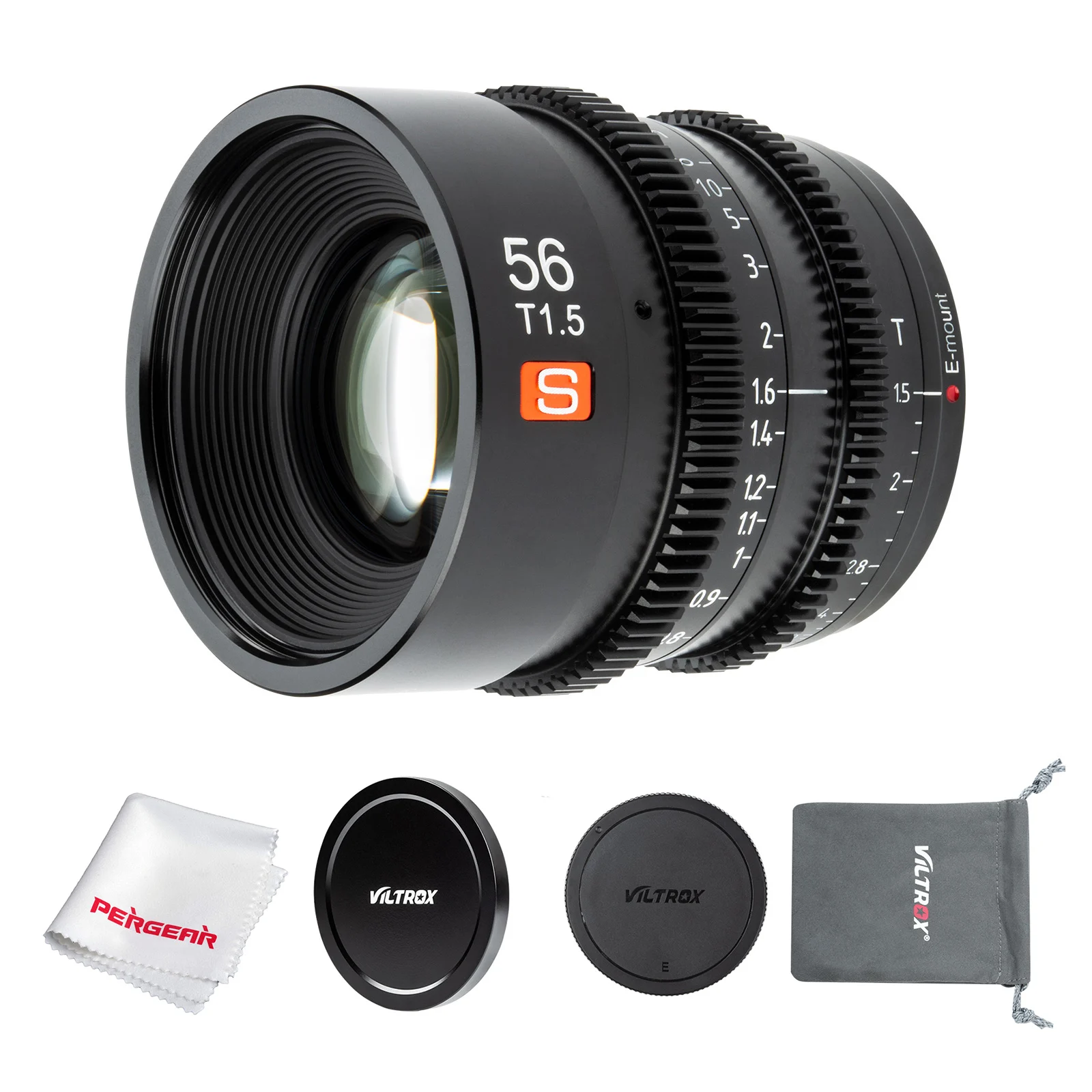 Viltrox 23/33/56mm T1.5 Cine Lens E-mount Large Aperture Manual Focus Compact APS-C for Sony E Mount Camera | Электроника