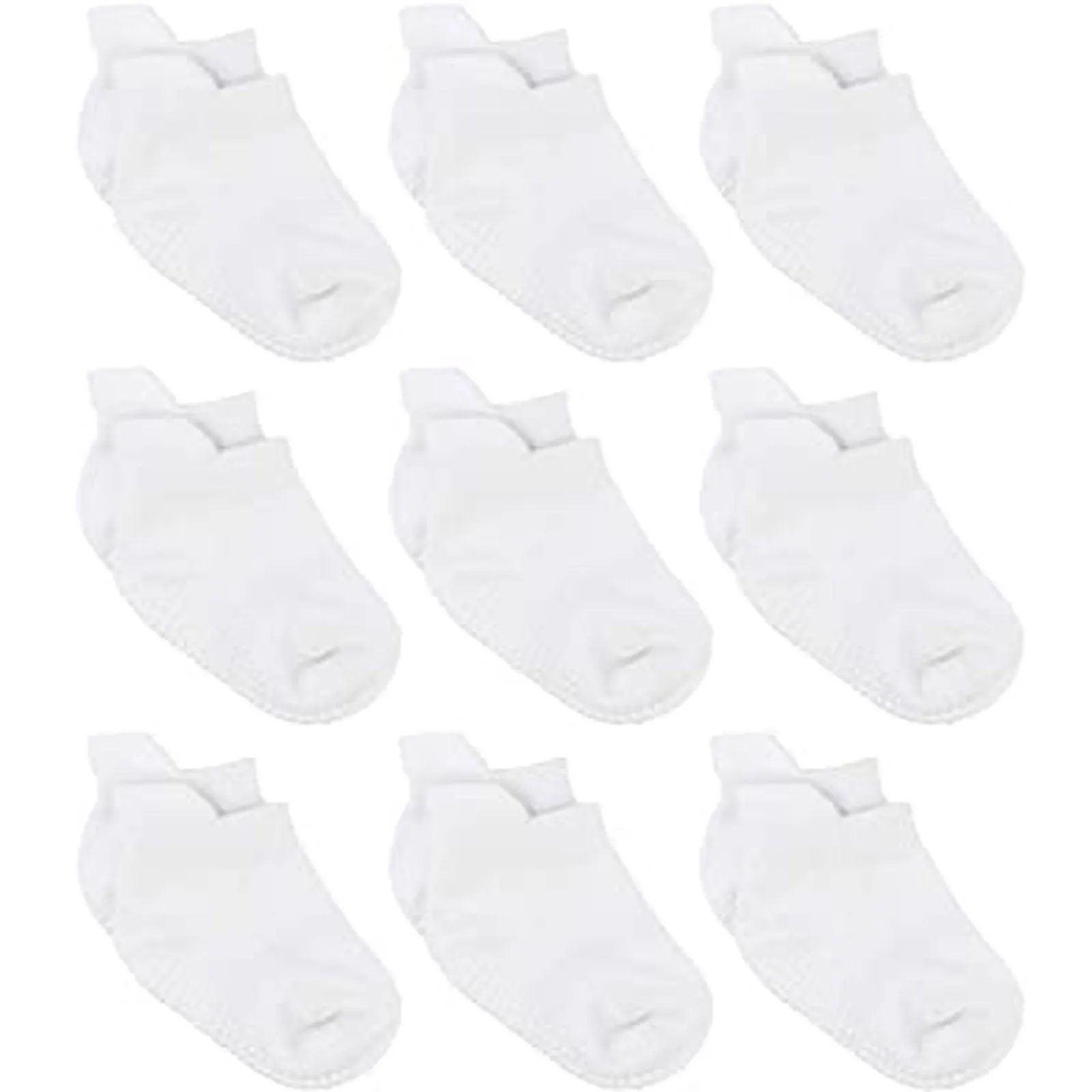 

100% Organic Cotton 9pairs/lot Baby Socks Baby Ankle Socks With Non Skid Soles Unisex Baby Sock For Girls & Boys