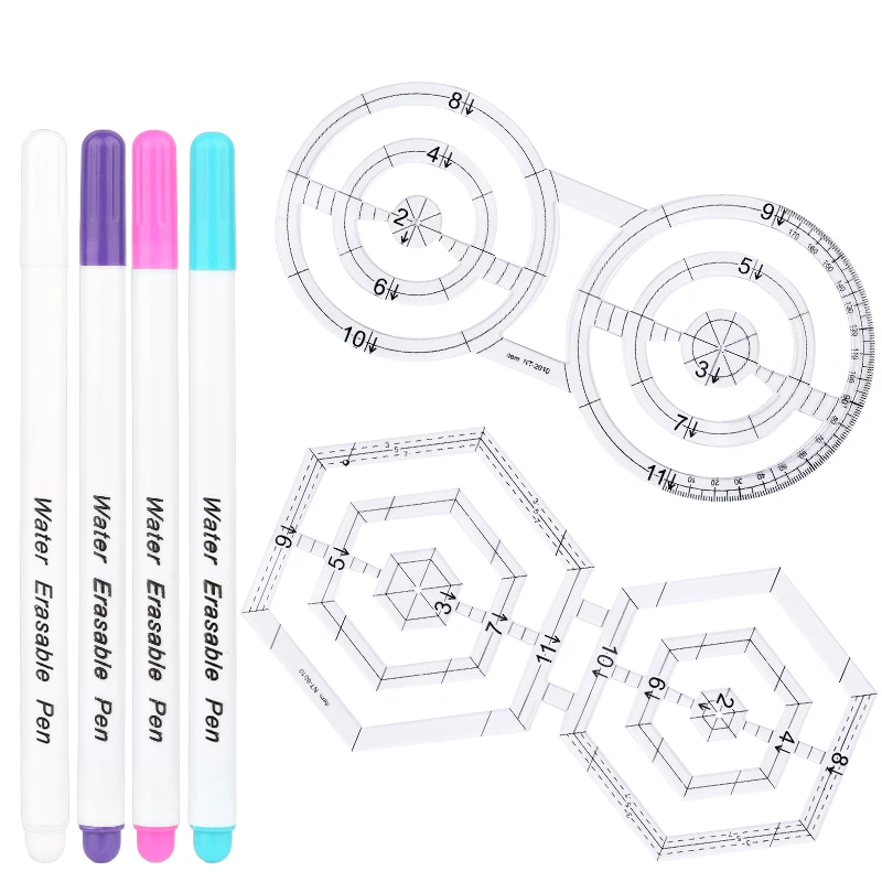 

LMDZ Multi-Function Acrylic Rulers DIY Tools High Grade Transparent Acrylic Rulers Patchwork Ruler Quilting Rule Yardstick