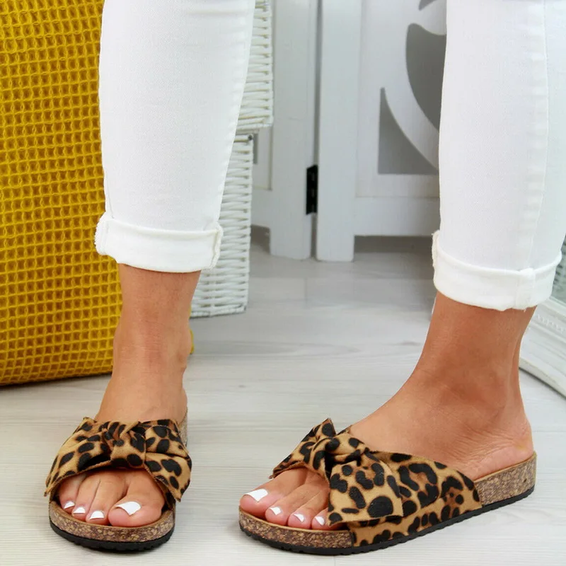 

New Leopard Sandals Torridity Sexy Fahion Women Slippers Open Toe Casual Shoes Ladies Summer Shoes Outdoor Beach Flops Female