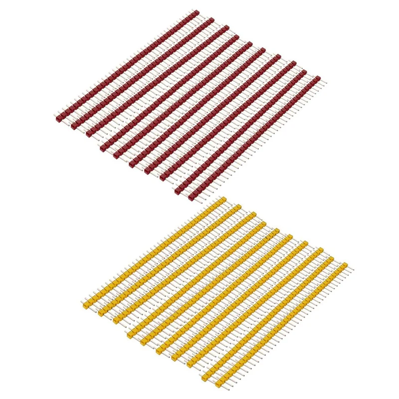 Новинка-20 шт. 2 54 мм 40Pin мужские сумки на одно Row штыревые полосы для Arduino DIY - 10 полос