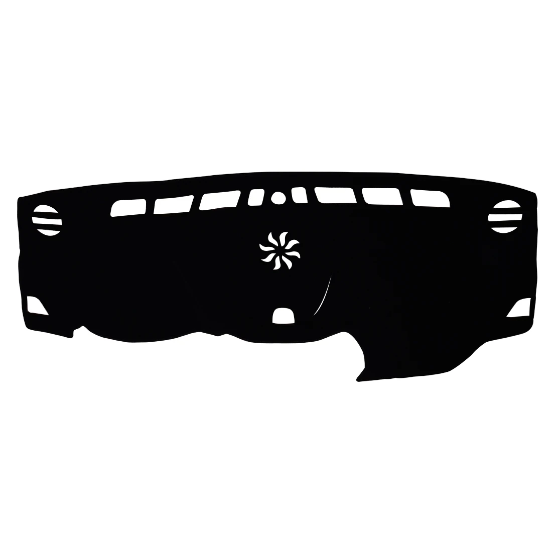 Beler черный нескользящий автомобильный коврик для приборной панели с