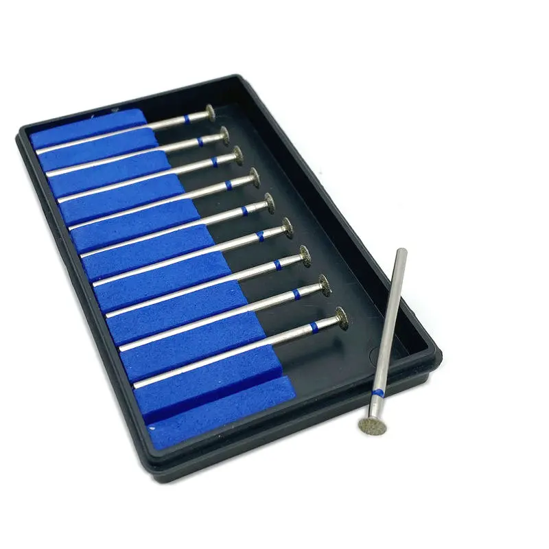 10 шт./компл. Стоматологическая часть Гальванические Алмазные точки полировщик