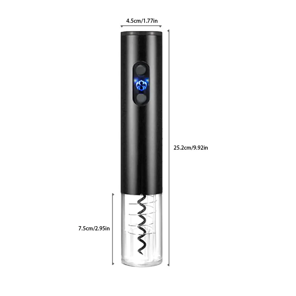 

Electric Wine Opener Automatic Bottle Opener Portable Household Foil Cutter Electric Wine Bottle Opener Kitchen Corkscrew