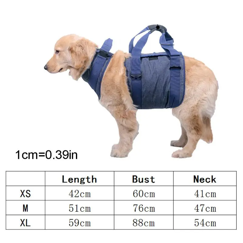 

Dog Lift Harness Protect Recovery Sling Pet Rehabilitation Lifts Vest Full Body