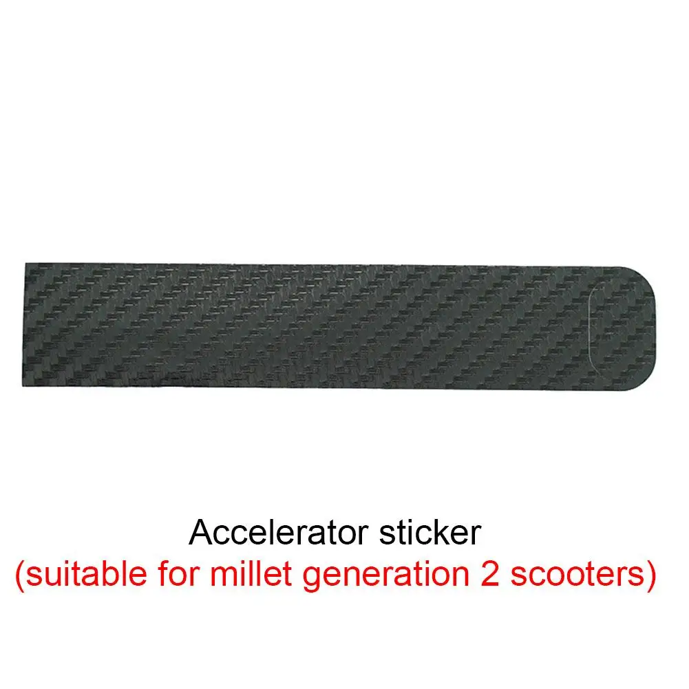 For Xiaomi M365 Electric Scooter Sticker Carbon Fiber Protective Film Switch Panel Films Accelerator Stickers Waterproof | Спорт и