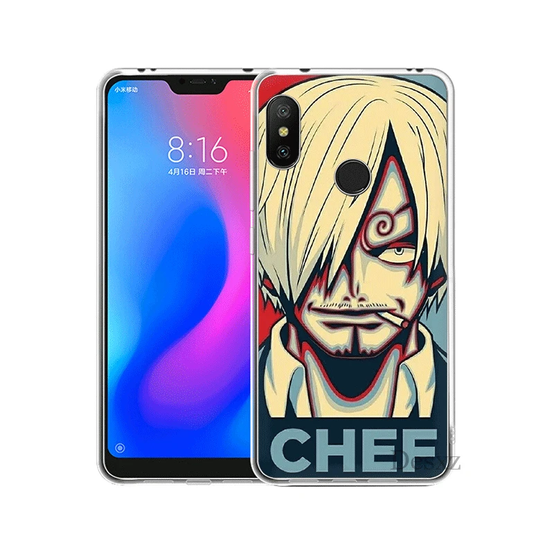 Mobile Phone Case For Redmi 3S 3 4 6 4A 4X 5A 7 7A K20 GO Pro Plus Hard Cover One Piece Vinsmoke Sanji High Shell | Мобильные