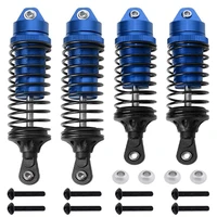 4pcs front rear shock absorber assembled for 110 traxxas slash 4x4 4wd upgrade rc car parts