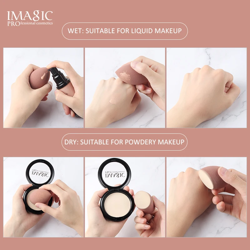 IMAGIC Makeup Foundation спонж для Макияжа Косметический пышный порошок Гладкий