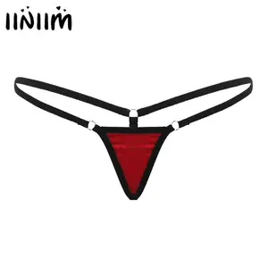 Трусики-стринги женские, с низкой посадкой, нижнее белье мини