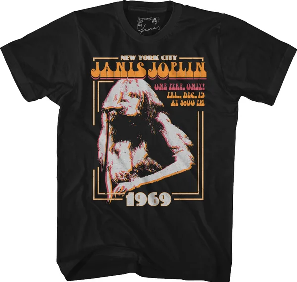 

New York City Janis Joplin T-Shirt Unisex Shirt