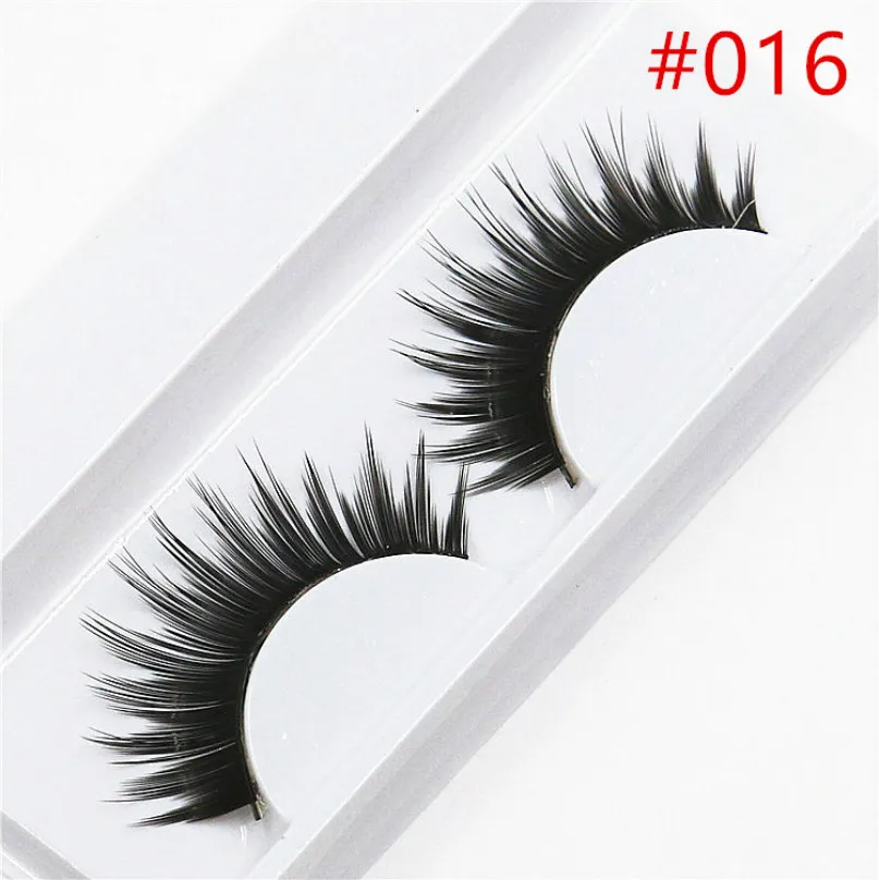 2021 HOT 1 Pair SELL 3D False Eyelashes Korea Natural Nude Makeup Long Eyelash Handmake Eye Lashes Kit Gift #D026 | Красота и