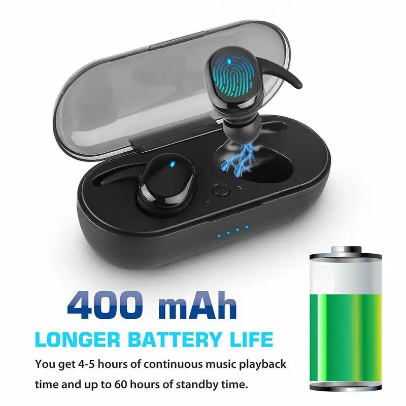 Bluetooth 5 0 наушники миниатюрная бинауральная беспроводная гарнитура Tws