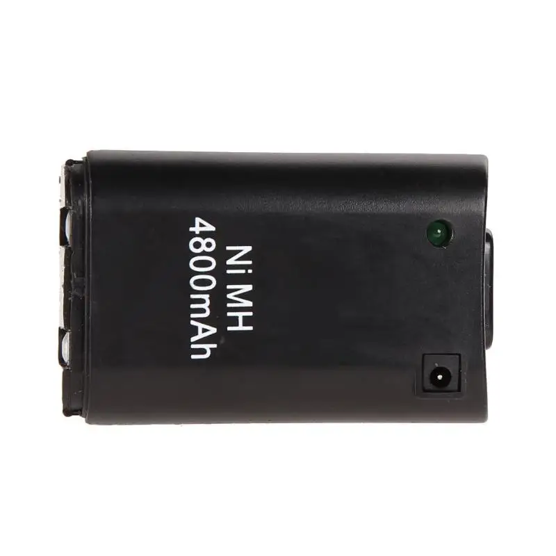ALLOYSEED 2 шт. 4800 мАч блок аккумуляторов NiMH с usb-кабелем для зарядки для Microsoft Xbox 360 беспроводной контроллер аккумуляторная батарея