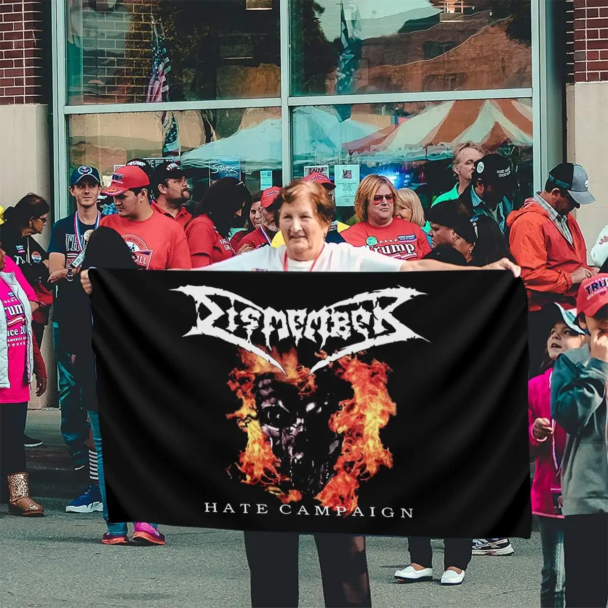 

Stop Hating The Swedish Death Metal Band Siz Campaign Hot Family New Print Stylish Present Flag 2021