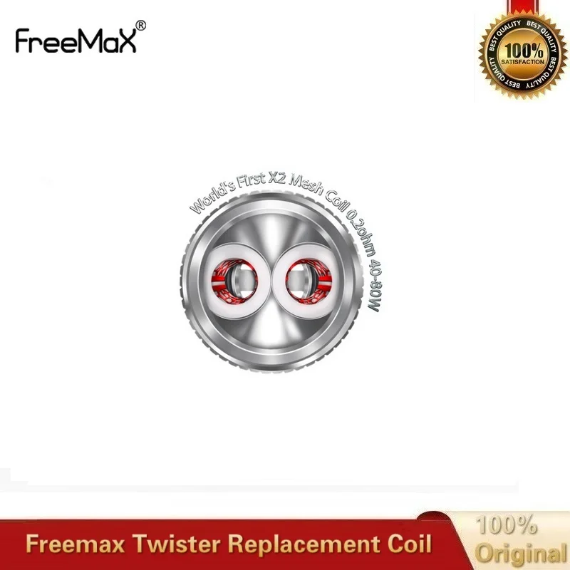5 шт./лот оригинальная сменная катушка Freemax Twister S316L X1 X2 X3 Mesh TX1 NX2 TNX2 Mesh Atomizer Core для Fireluke 2 Vape Tank