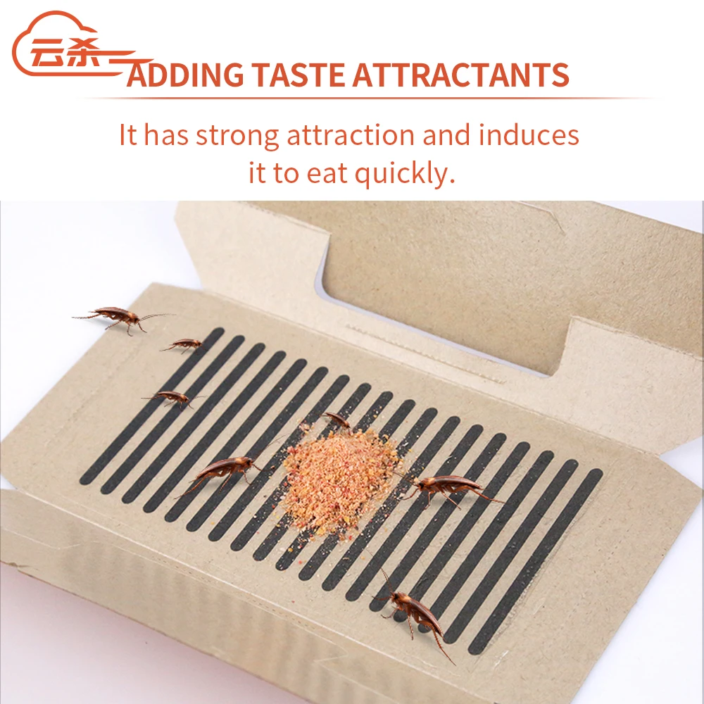 Ловушка для тараканов липкая ловушка насекомых 10 шт./лот|Ловушки| |