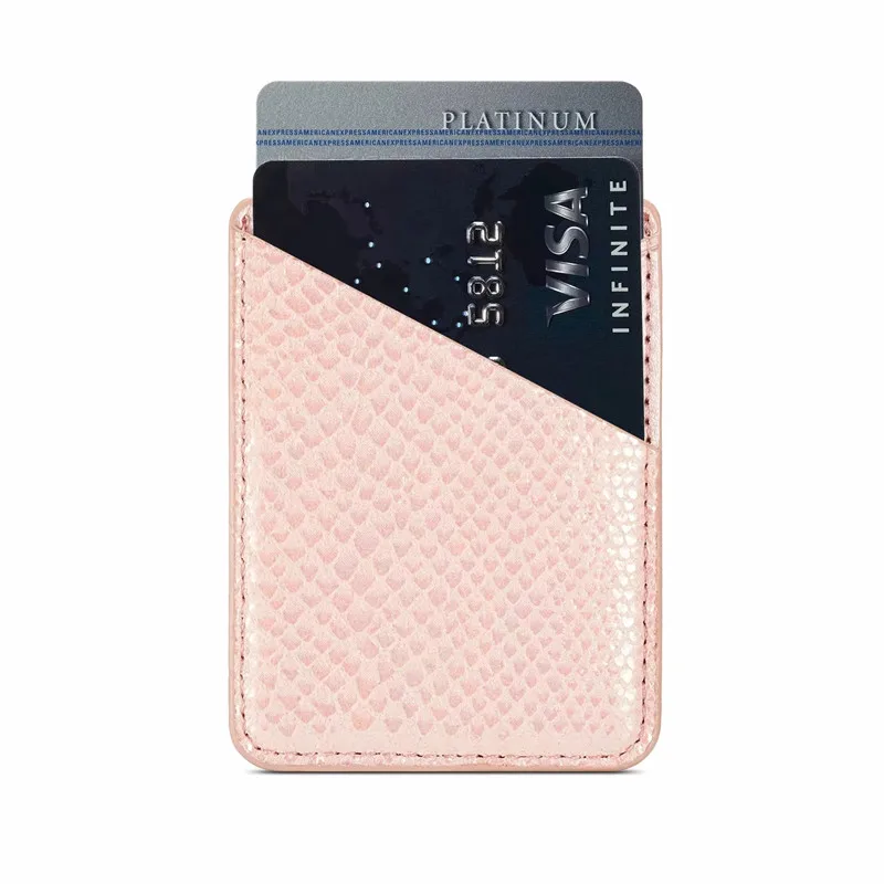 Универсальный держатель для карт с блестящими блестками чехол кредитных клейкая