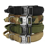 military tactical dog collar camouflage medium large dog collars for walking training duarable dog collar for german shepard