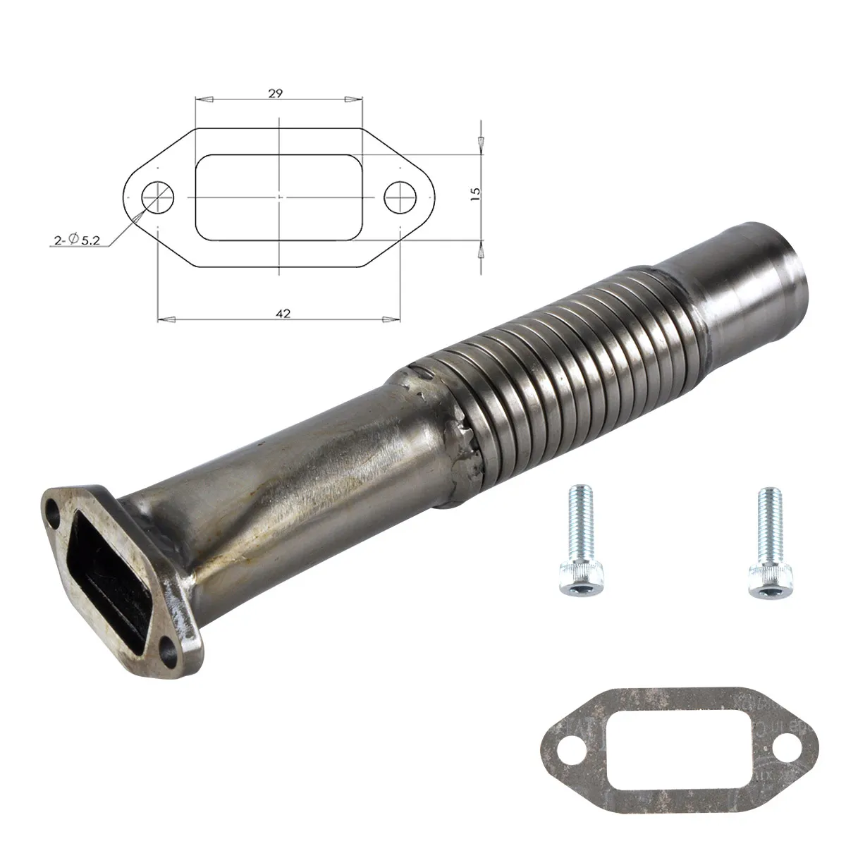 1 комплект трубка для глушителя двигателя 55RA | Игрушки и хобби