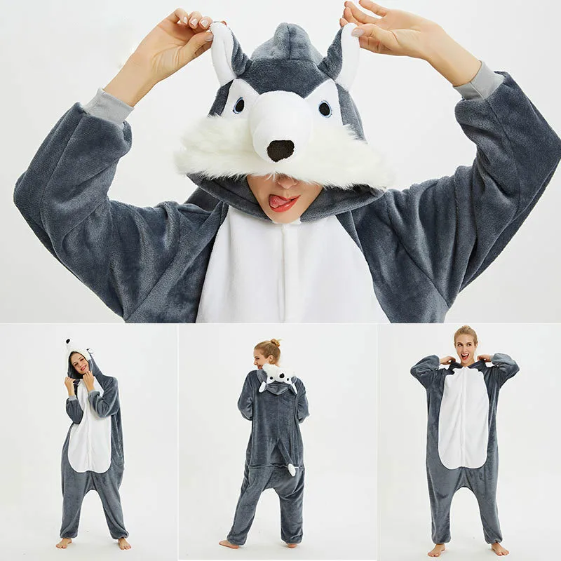 Кигуруми пижамы женские пижамы единорог аниме панда Onesie Пикачу костюм пижамы для взрослых Кигуруми комбинезоны единорог пижамы
