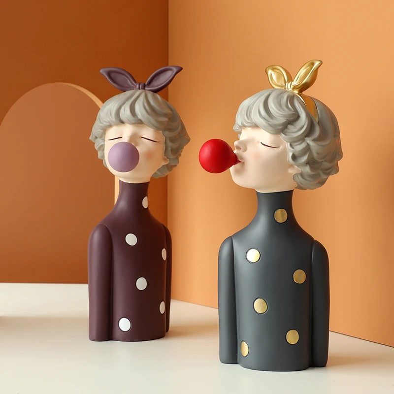 Модные аксессуары из смолы для украшения дома стола современное искусство