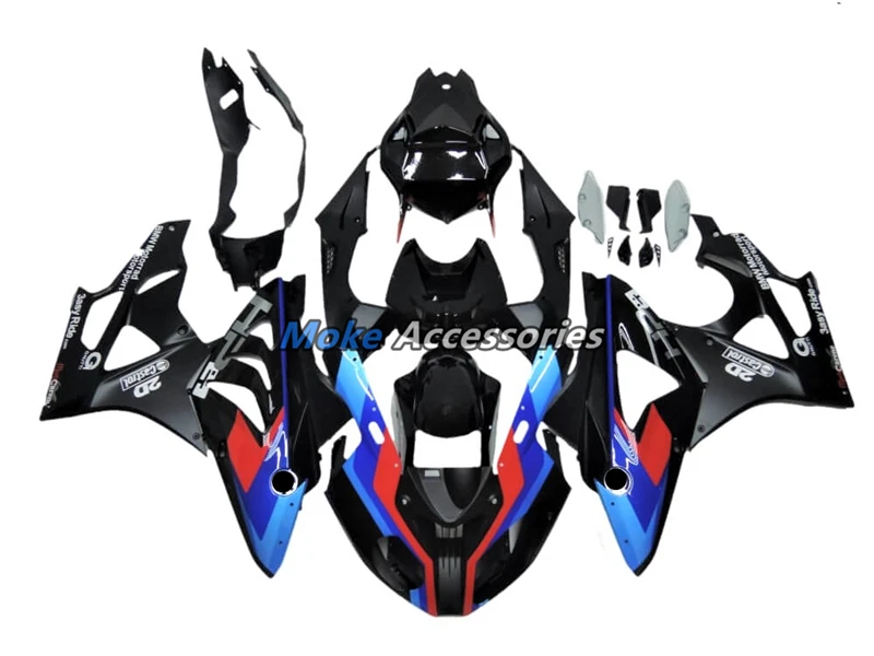 

Motorcycle Fairings Kit Fit For S1000rr 2009 2010 2011 2012 2013 2014 Bodywork Set Black Blue