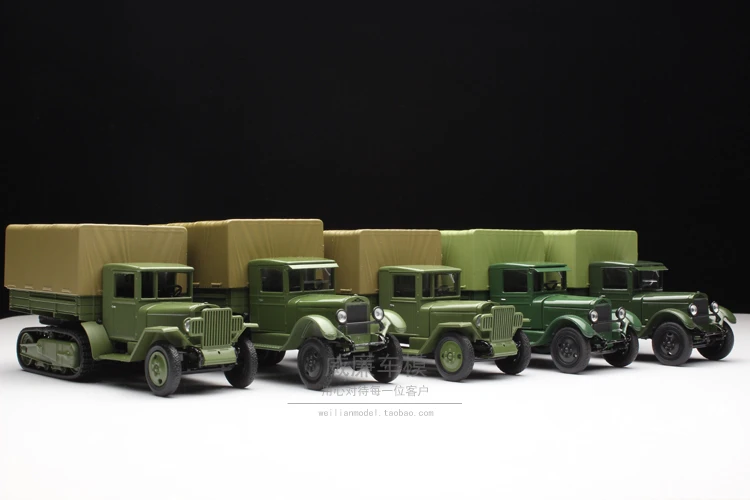Литой автомобиль в масштабе 1:43 модель российского военного грузовика