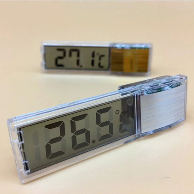 

Aquarium fish crawler electronic digital display thermometer 3D LIQUID crystal fluorometer