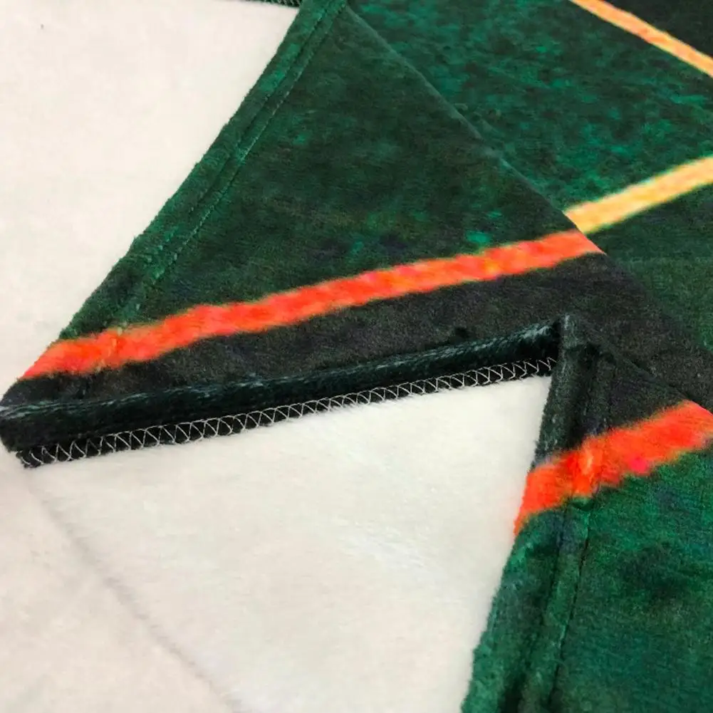 Мягкое теплое шерстяное Изумрудное покрывало одеяло из микрофибры фланелевое