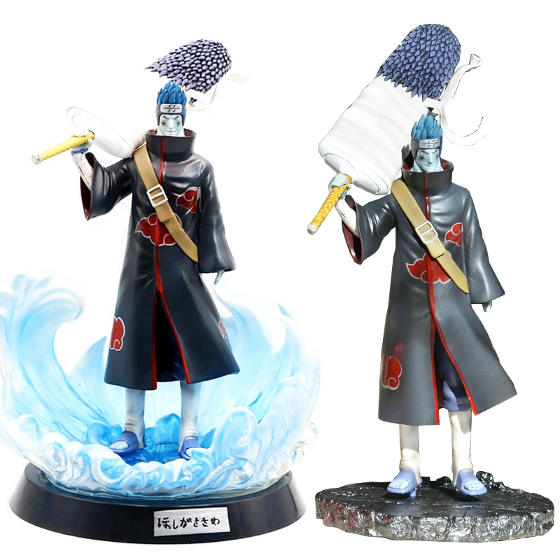 Shippuden GK Akatsuki Hoshigaki Kisame Акула Может парень фигурка кольцо Коллекционная модель