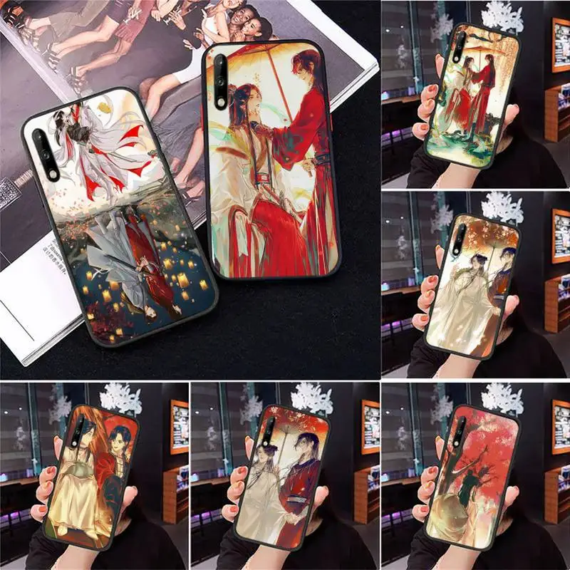 

Tian Guan Ci Fu Phone Case for Huawei Y7 Y9 Y6 Y5 Y8 Y8S Y8P nove 3 4 5 6 7 pro 2018 2019 5g se Fundas cover