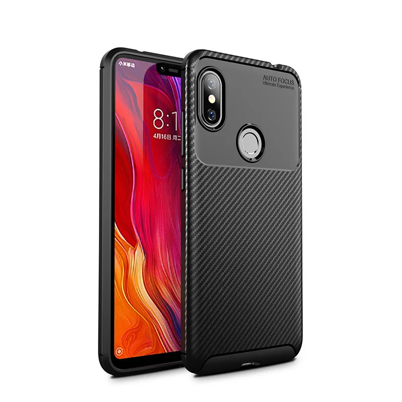 

XNCORN Hot Carbon Fiber Protective Case Phone Case For XiaoMi 9 11 Pro For RedMI Note 7 8 9 Pro Shockproof Phone Cover