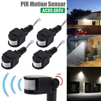 pir infrared motion sensor detector switch 85 265v light sensor occupancy modes waterproof security human body motion inductor
