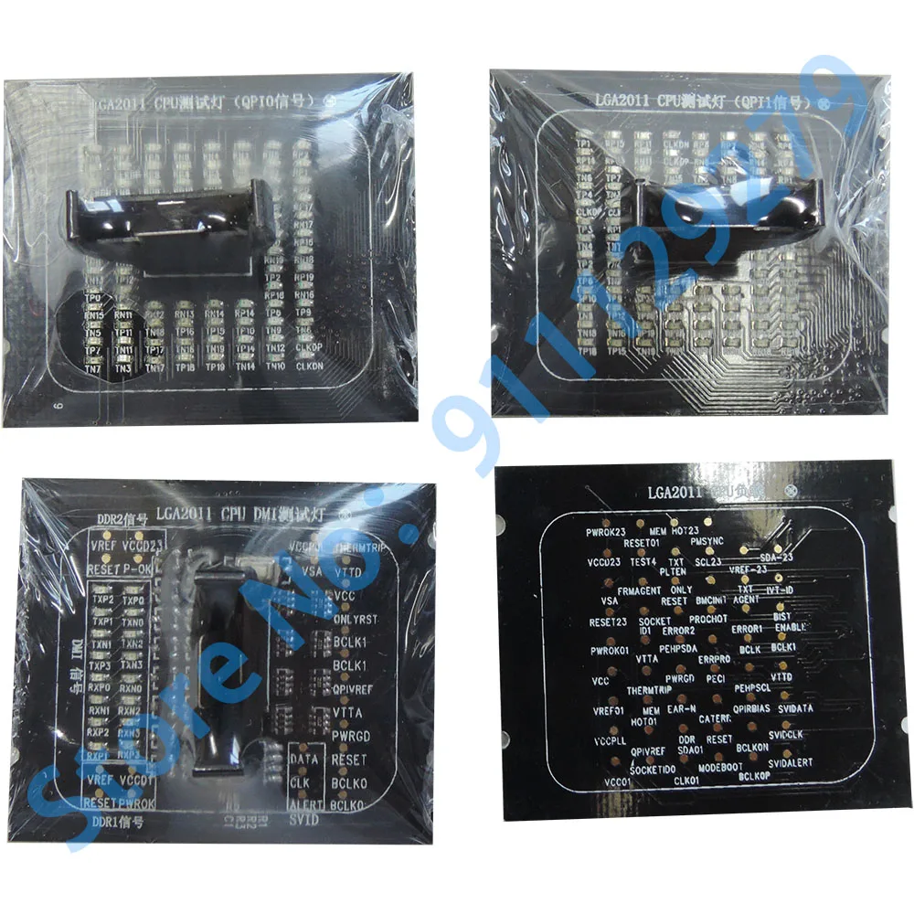 

4 шт./лот 100% новый тестер ЦП LGA2011 со светодиодным индикатором