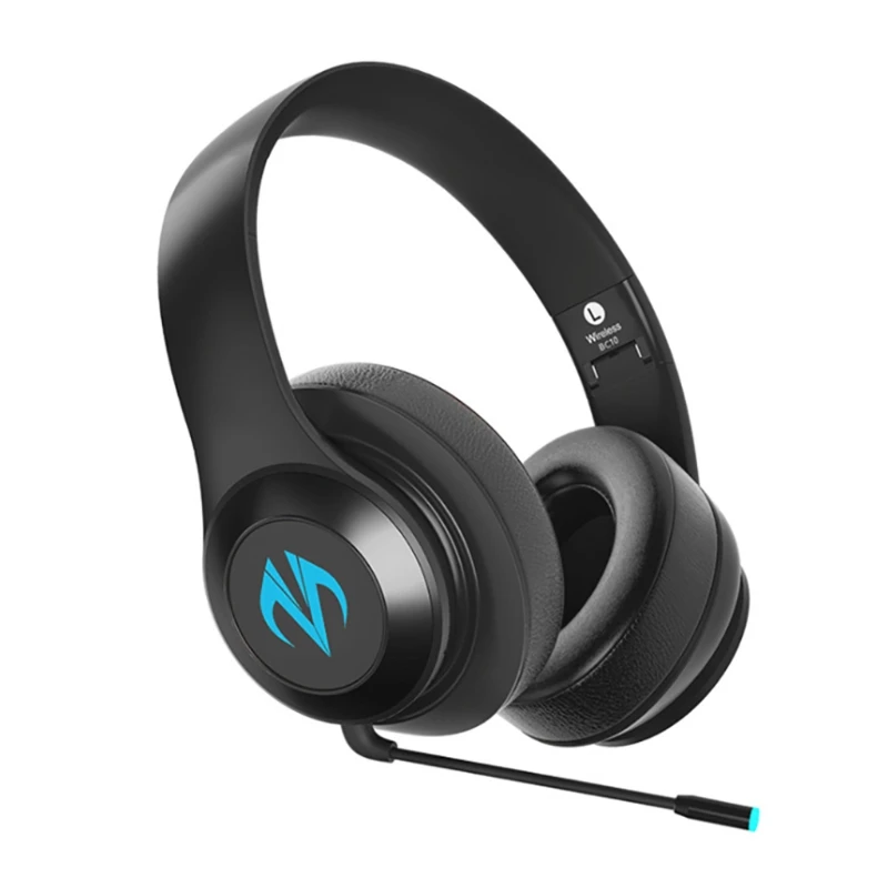 

Bluetooth Headset Foldable Stereo Gaming Earphones with Microphone for Phone PC H054