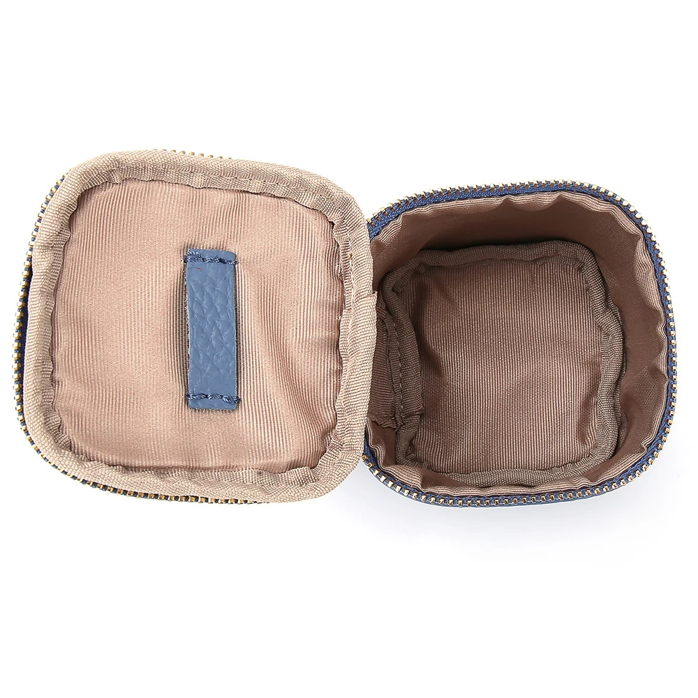 MELOVO женские сумки-клатчи из натуральной кожи на молнии модные косметички