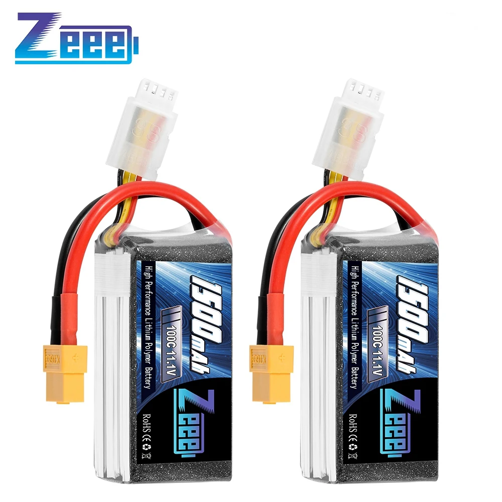 zeee 2 блока 111 v 1500mah 100c 3s литий полимерны