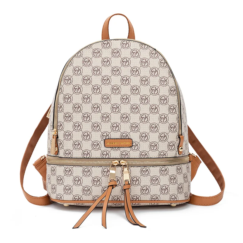 MARRY KORS кожаный женский рюкзак MK школьные сумки для девочек-подростков стильный студенческий рюкзак женский рюкзак Mochilas Feminina