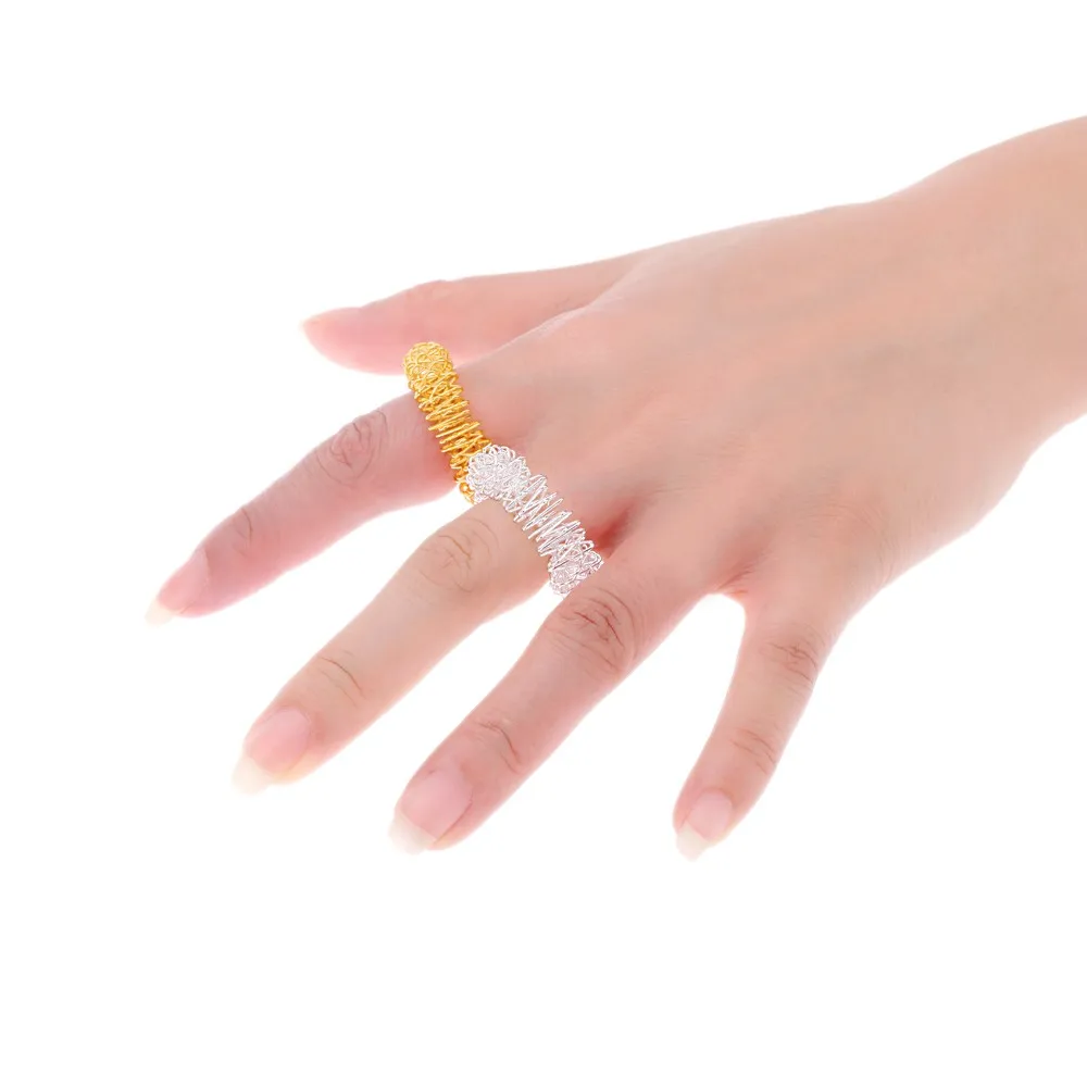 Массажное кольцо для пальцев акупунктурное забота о здоровье массажер тела| |