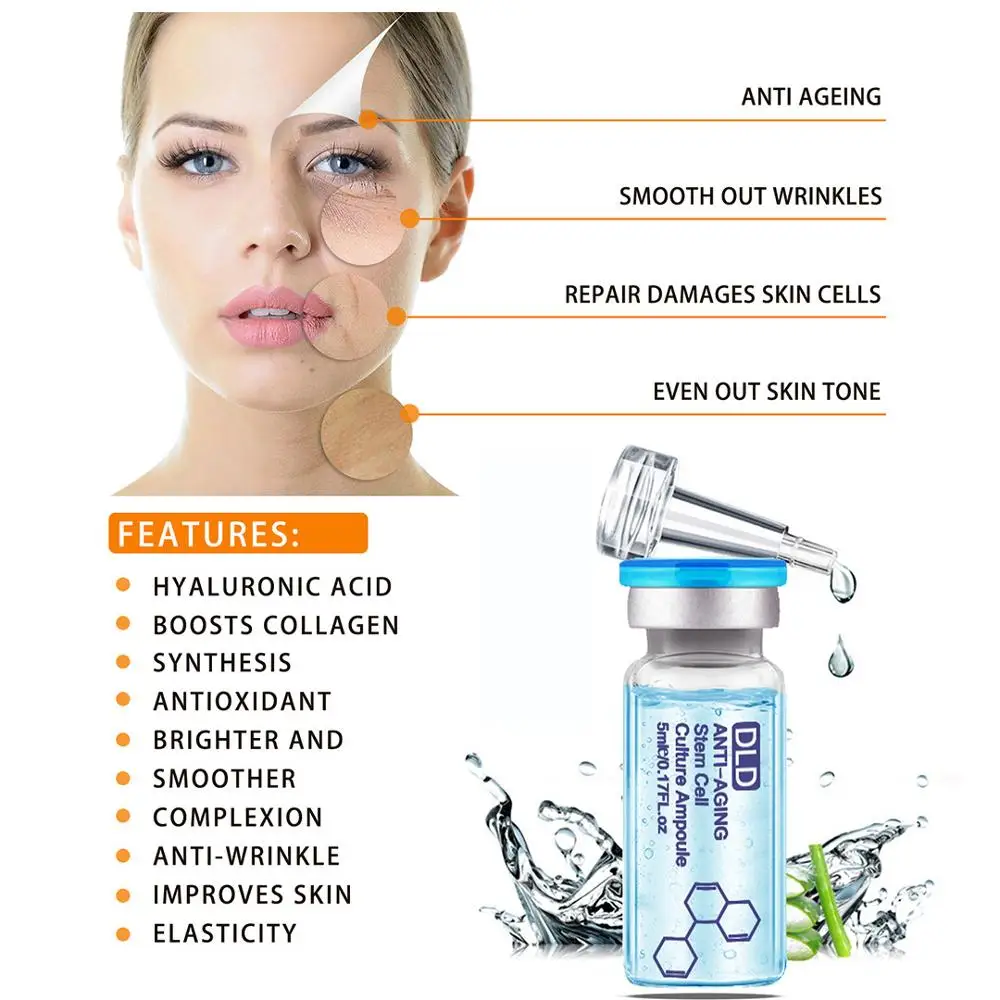 

Korean BB Serum Glow Meso Whitening Ampoule Makeup Liquid Foundation Anti-aging DLD Serum Cream for BB Microneedle Face care